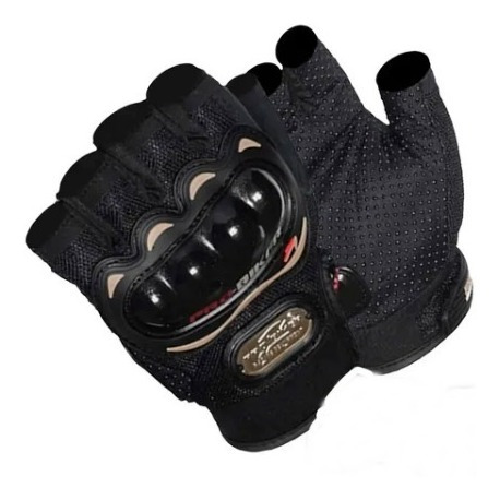 Guantes Cortos Para Moto Con Nudillos Biker Jm Motos