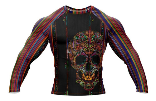 Doxe Jersey Playera Slim Fit Calavera Colores Punto Bordado