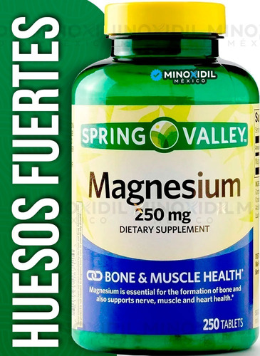  Magnesio Oxido De Magnesio 250mg Premium  | 250 Tabletas 