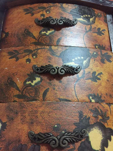 Imagen 9 de 10 de Joyero Decorativo En Madera