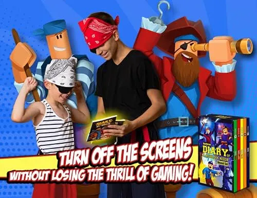 Robloxia Kid Diary Of A Roblox Noob: Juego En Caja De 1 A 5