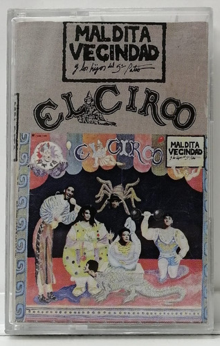 Maldita Vecindad Cassette Mexicano El Circo Ltn Mrx Kst
