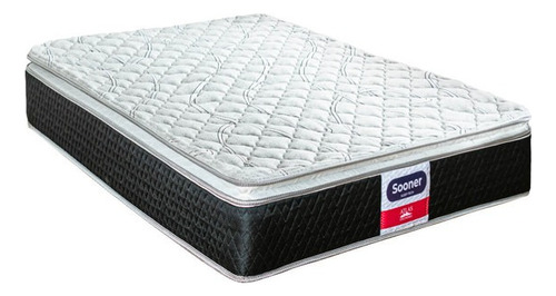 Paquete 2 Colchones Individuales Atlas Sooner Color Negro