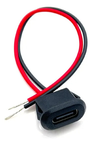Conector Usb Tipo C Hembra 3 Amp