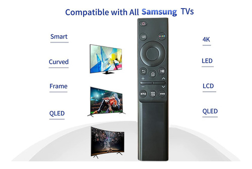 Control Remoto Universal Compatible Para Samsung Smart-tv 4k
