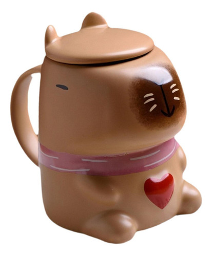 Taza Capybara Para Café, Té Y Leche, 400 Ml, Taza De Cerámic