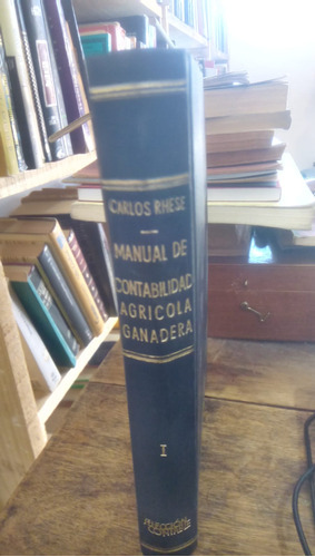 Manual De Contabilidad Agricola Ganadera - C. Rhese