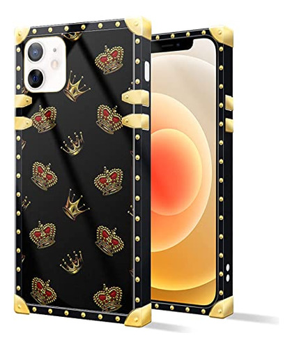 Caso Daizag Compatible Con iPhone 11 Case,golden Crown 1 Caj