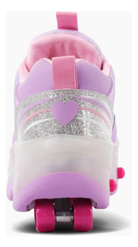 Zapatillas 2 Roll Love C/luz Led Recargables Footy Oficial