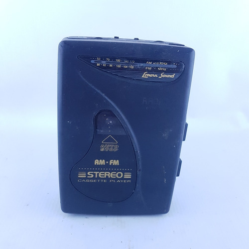 Walkman Lenoxx Sound Am/fm Rádio Stereo Cassete Player #d