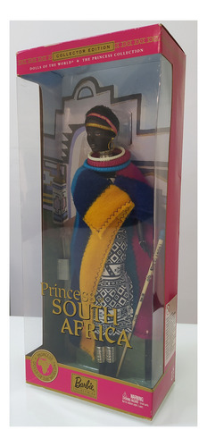 Barbie Collector Coleccion Muñecas Del Mundo Sudafrica 2002