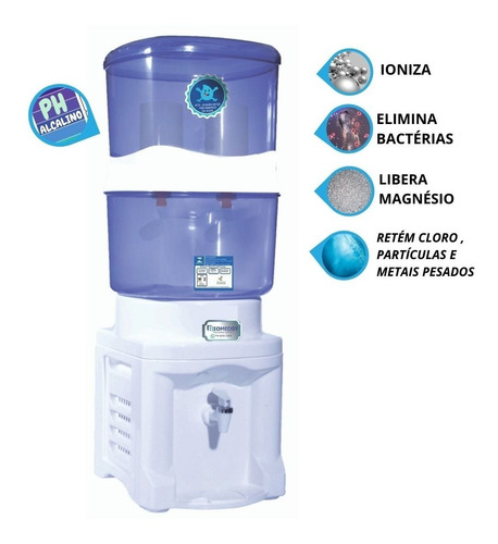 Imagem 2 de 2 de Filtro Água Alcalina 2 Velas