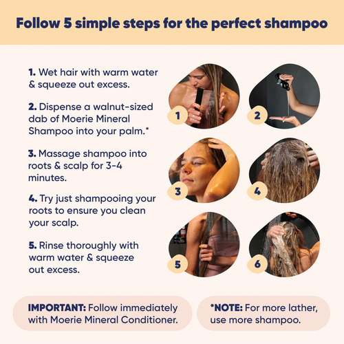 Conjunto De Cuidados Com O Cabelo Moerie Mineral Shampoo E C
