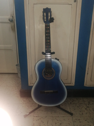 Guitarra Ectroacustica + Pie De Apoyo + Soporte + Forro