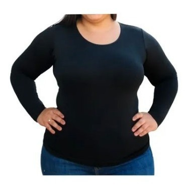 Imagem 3 de 5 de Conjunto Térmico Segunda Pele Plus Size: Meia Calça Sem Pé