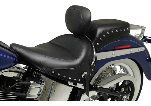 Mustang Motorcycle Seats Asiento Trasero Ancho (tachonado/10