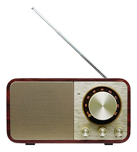 Bentmax Radio Fm Con Bluetooth Retro Bocina Bluetooth Radio