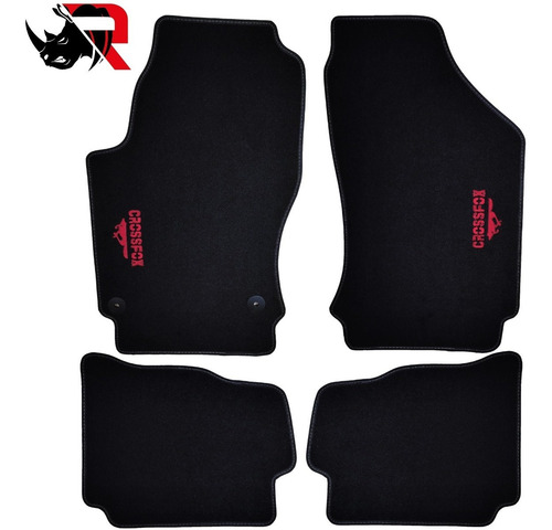 Imagen 5 de 5 de Tapete Alfombra Automotriz Compatible Con Crossfox Volkswage