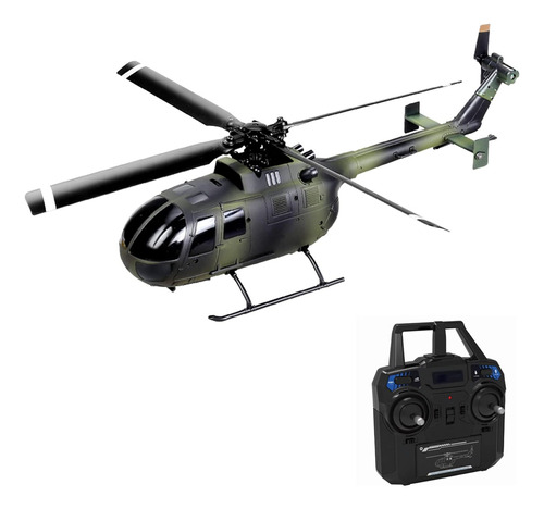 Helicóptero Rc Goolrc 6 Ejes Control, Diseo De Camuflaj [u]