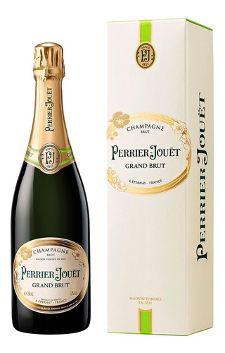 Perrier-jouët Grand Brut Champagne Francés X 750 Ml Estuche