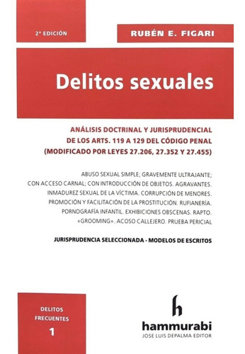 Figari, Ruben -  Delitos Sexuales. 