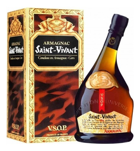 Armagnac Saint Vivant Vsop Con Estuche Bostonmartin