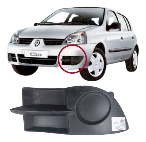 Grade Milha Esquerda Renault Clio 2006 2007 2008 