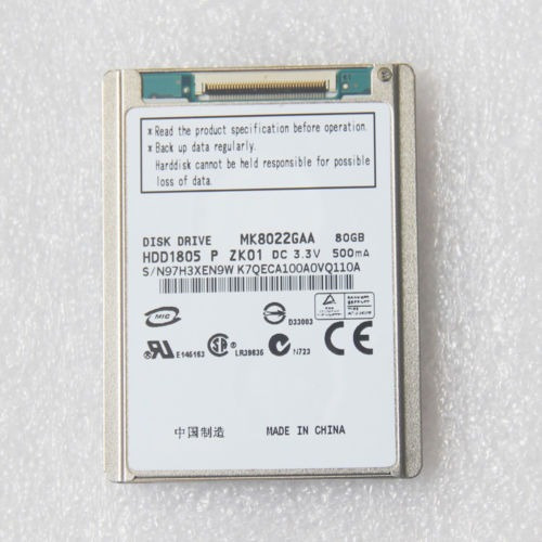 1.8 Mk8022gaa Hard Drive Para iPod De 80gb Classic 6ta Gen R
