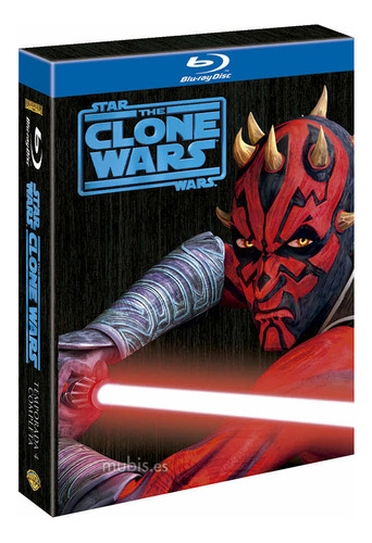 Star Wars : The Clone Wars (temporada 4) Blu-ray