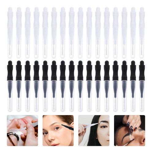 Eyebrow Lash Lift Tools Eyebrow Brush 60 Pcs
