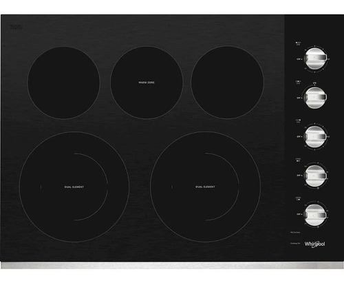 Plantilla Vitroceramica Whirlpool® (wce77us0hs) Nueva Caja