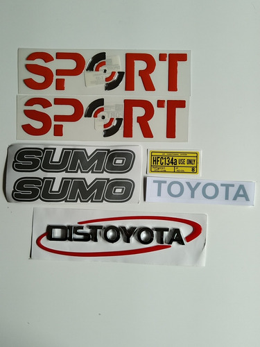 Toyota Prado Sumo Sport Emblemas Y Calcomanías 