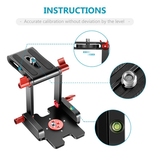 Cabezal De Trípode Neewer Z-flex Tilt Head Tipo Z Para Cámar