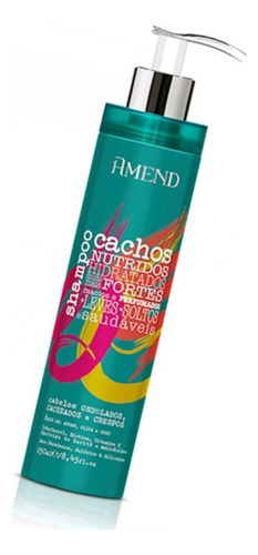 Amend Cachos Nutridos Hidratados Shampoo 250ml