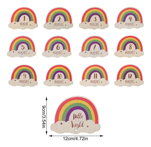 Tarjetas De Hitos Del Bebé, Letrero Hitos Del Bebé Del Arco