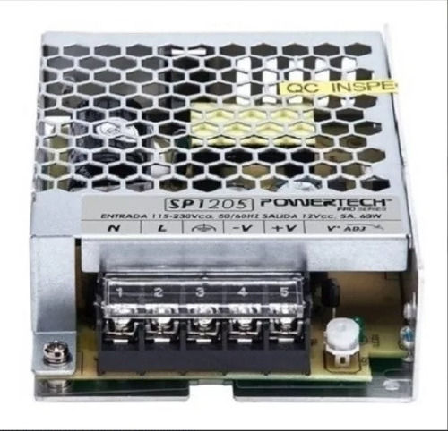 Fuente Switching 12v 3a 35w Powertech Metálica