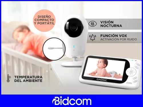 Baby Call Monitor Infantil Camara Bebe Seguridad Inalambrica
