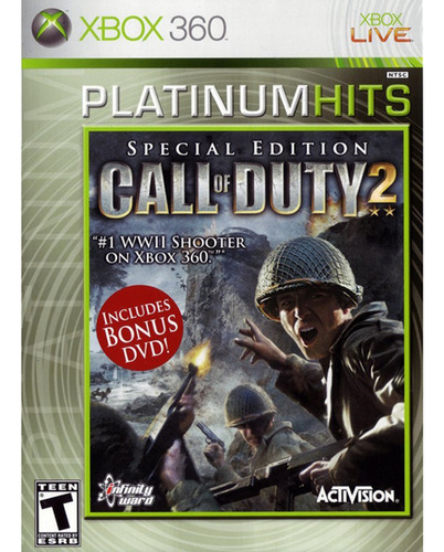 Call Of Duty 2 Special Edition Platinum Hits ( Xbox 360 )