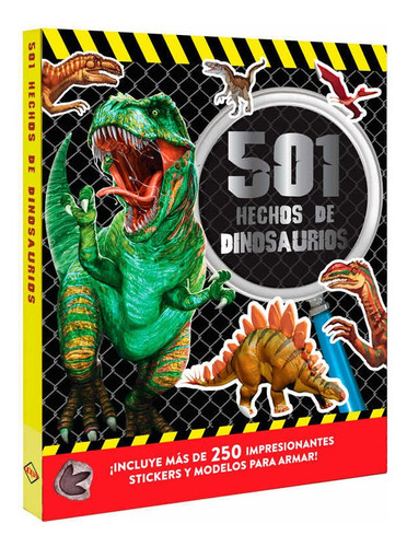 501 Hechos De Dinosaurios Incluye Moldes + Stickers  / Lexus