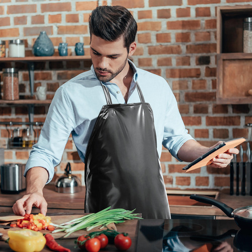 Delantal Impermeable, Unisex, Resistente, Para Cocina De Car