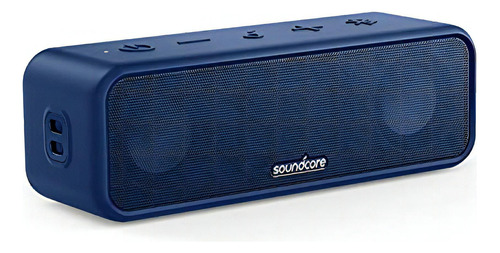 Soundcore 3 By Anker Soundcore, Altavoz Bluetooth Con Sonido Estéreo, Controladores De Diafragma De Titanio Puro, Tecnología Partycast, Bassup, Tiempo De Reproducción 24 Horas, Ipx7 Impermeable