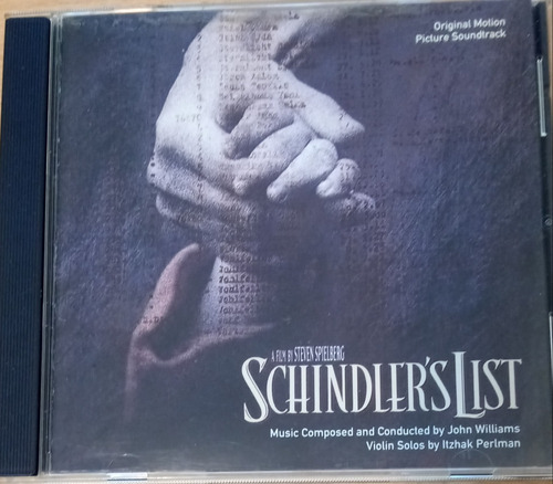 Schindler's List - Original Motion Picture Soundtrack - Cd 