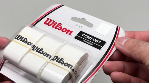 Cubre Grips Pro Over Wilson Comfort Blancos X3 Unid. Oferta