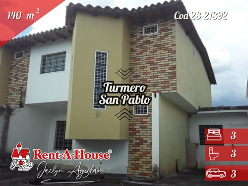 Townhouse En Venta Turmero San Pablo 23-21392 Jja