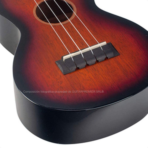 Ukelele Electroacustico Soprano Mahalo Java Funda Afinador
