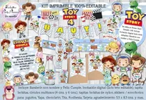 Comprar Kit Imprimible Candy Bar Toy Story 4 Acuarela Editable Ppt