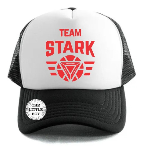 Gorra Trucker Team Stark Iron Man De Niño