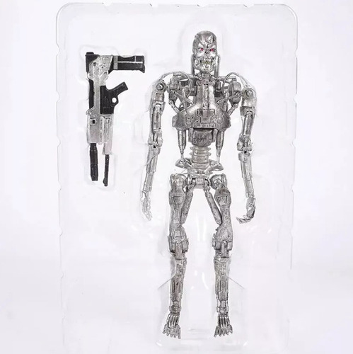 Figura De Acción Neca Terminator 2 T-800 Endoskeleton Arnold