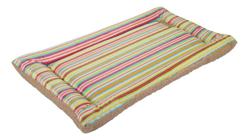 Cama Ortopédica Para Perros Grande Memoryfoam Transportadora Color Amarillo