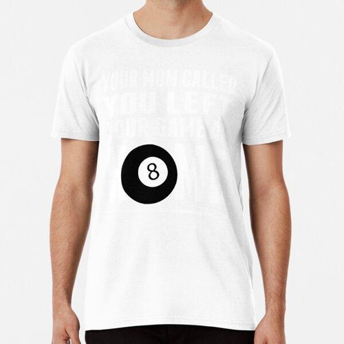 Remera Billar Pool Players 8 Ball Cue Ball Regalo De Deporte